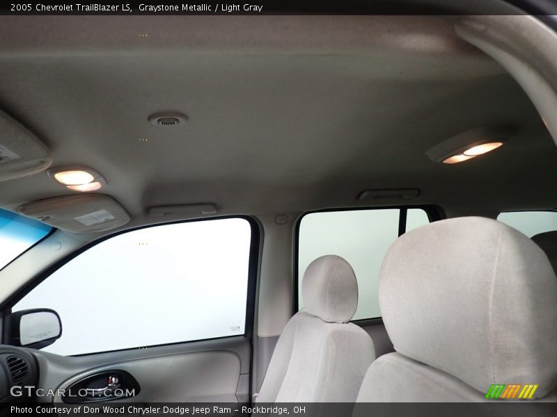 Graystone Metallic / Light Gray 2005 Chevrolet TrailBlazer LS