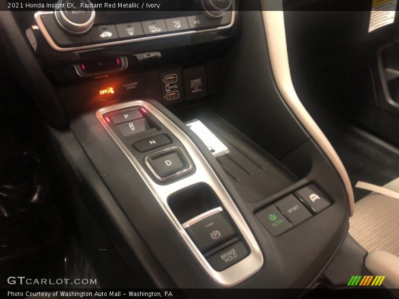 Radiant Red Metallic / Ivory 2021 Honda Insight EX
