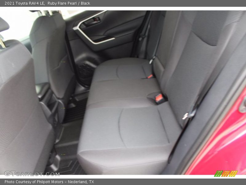 Ruby Flare Pearl / Black 2021 Toyota RAV4 LE