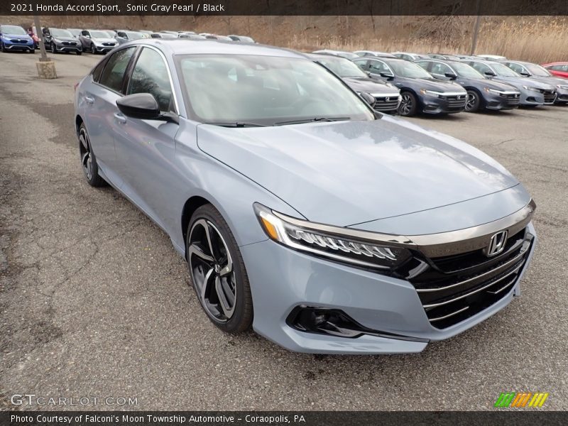 Sonic Gray Pearl / Black 2021 Honda Accord Sport