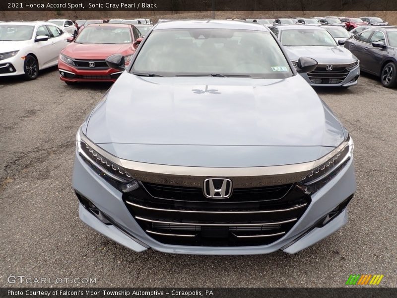 Sonic Gray Pearl / Black 2021 Honda Accord Sport