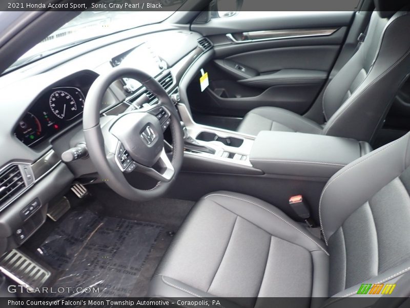 Sonic Gray Pearl / Black 2021 Honda Accord Sport