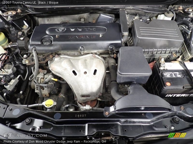 Black / Bisque 2007 Toyota Camry LE