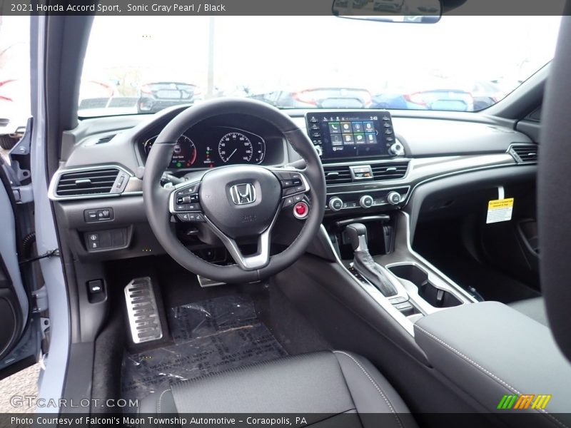 Sonic Gray Pearl / Black 2021 Honda Accord Sport