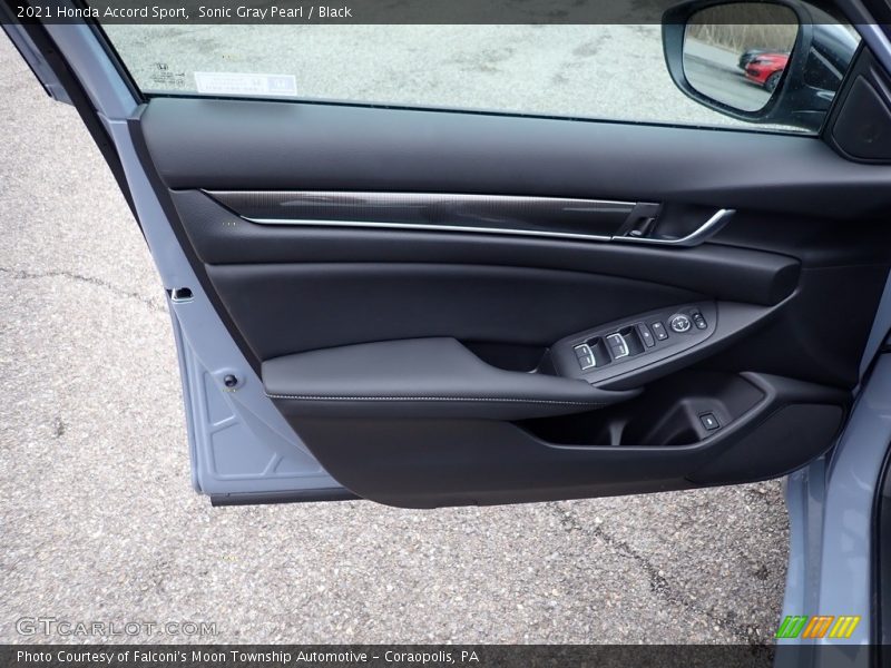 Sonic Gray Pearl / Black 2021 Honda Accord Sport