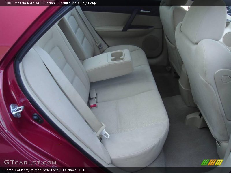 Redfire Metallic / Beige 2006 Mazda MAZDA6 i Sedan
