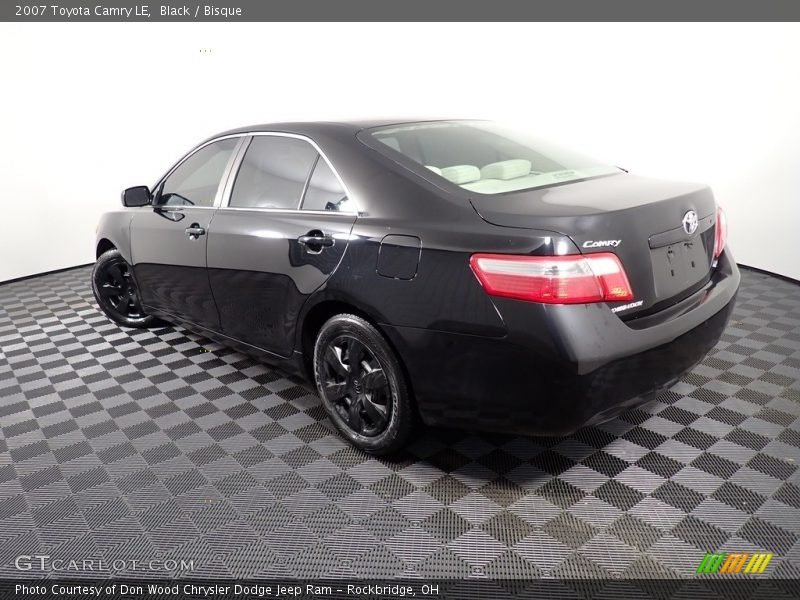 Black / Bisque 2007 Toyota Camry LE