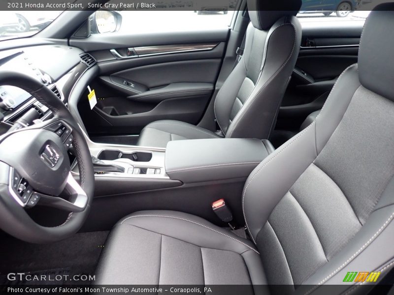 Sonic Gray Pearl / Black 2021 Honda Accord Sport