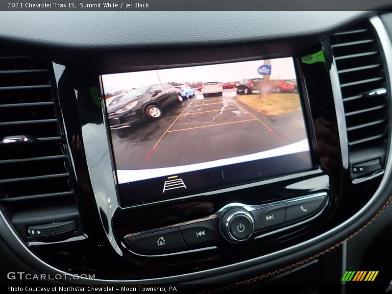 Summit White / Jet Black 2021 Chevrolet Trax LS