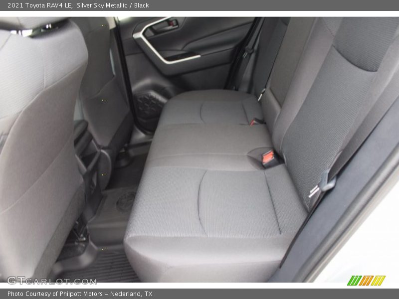 Silver Sky Metallic / Black 2021 Toyota RAV4 LE