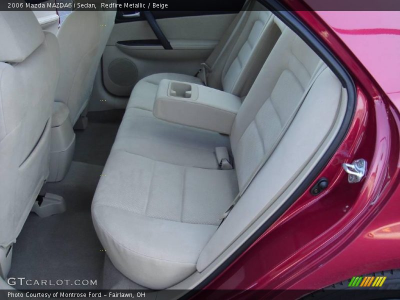 Redfire Metallic / Beige 2006 Mazda MAZDA6 i Sedan