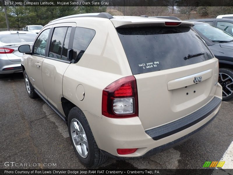  2017 Compass Latitude Mojave Sand