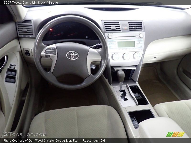 Black / Bisque 2007 Toyota Camry LE