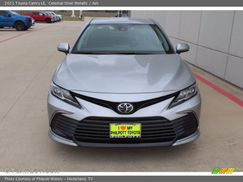Celestial Silver Metallic / Ash 2021 Toyota Camry LE
