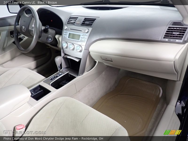 Black / Bisque 2007 Toyota Camry LE