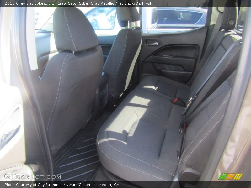 Cyber Gray Metallic / Jet Black/Dark Ash 2016 Chevrolet Colorado LT Crew Cab