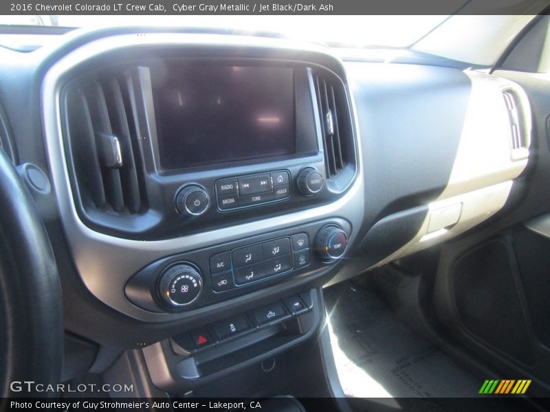 Cyber Gray Metallic / Jet Black/Dark Ash 2016 Chevrolet Colorado LT Crew Cab