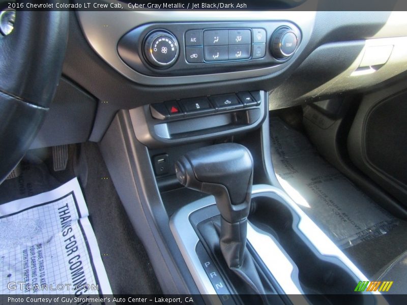Cyber Gray Metallic / Jet Black/Dark Ash 2016 Chevrolet Colorado LT Crew Cab