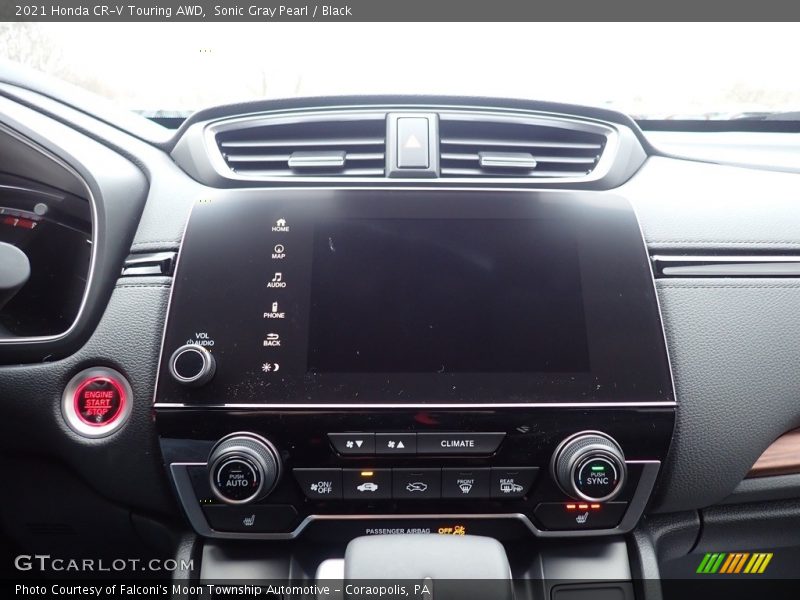 Sonic Gray Pearl / Black 2021 Honda CR-V Touring AWD