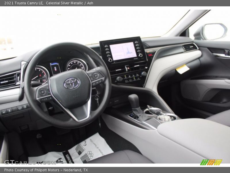 Celestial Silver Metallic / Ash 2021 Toyota Camry LE