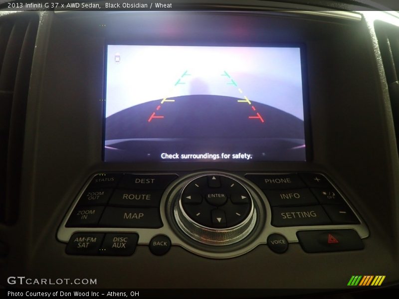 Black Obsidian / Wheat 2013 Infiniti G 37 x AWD Sedan