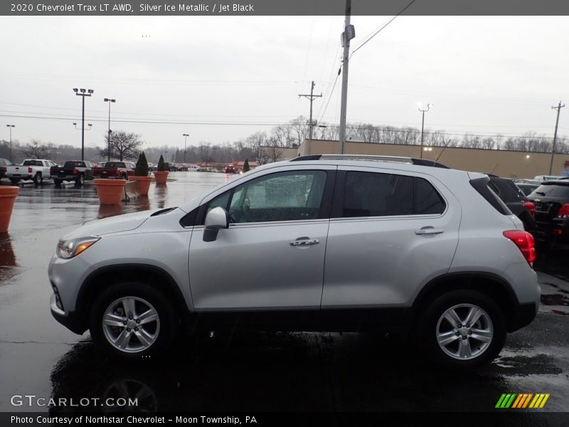Silver Ice Metallic / Jet Black 2020 Chevrolet Trax LT AWD