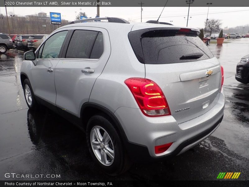 Silver Ice Metallic / Jet Black 2020 Chevrolet Trax LT AWD