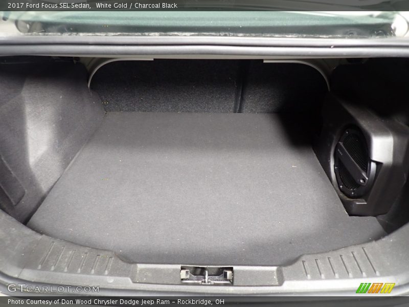 White Gold / Charcoal Black 2017 Ford Focus SEL Sedan