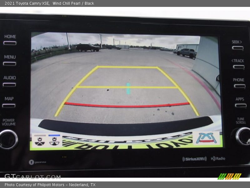 Wind Chill Pearl / Black 2021 Toyota Camry XSE