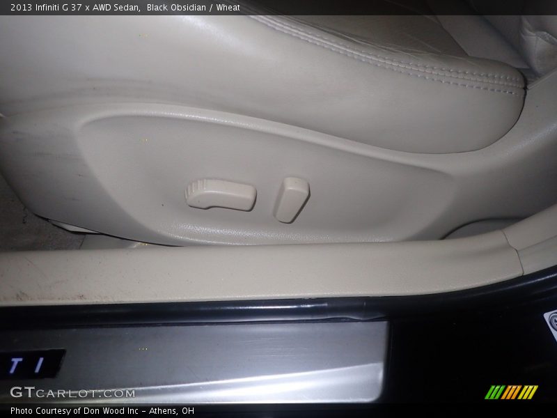 Black Obsidian / Wheat 2013 Infiniti G 37 x AWD Sedan