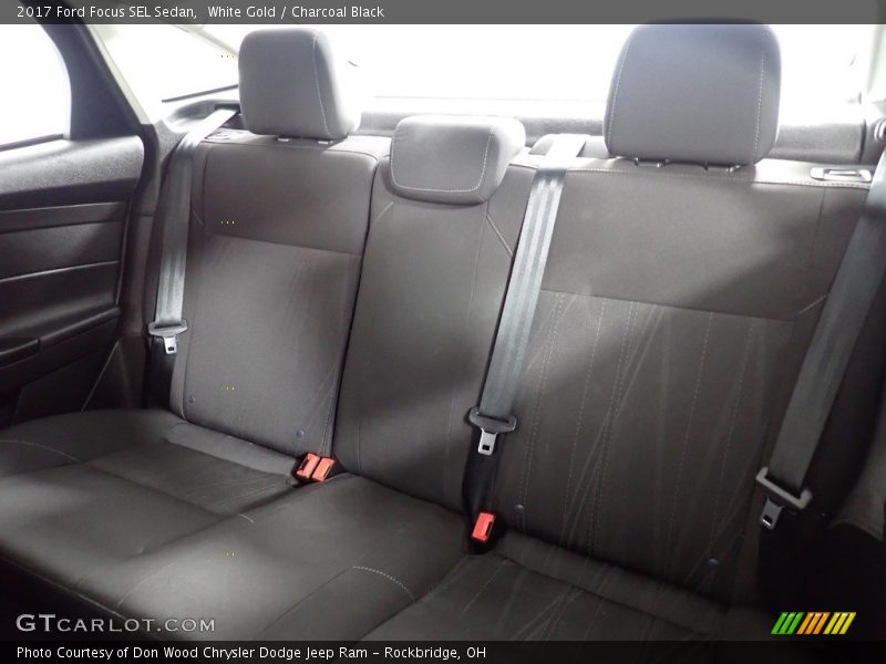 White Gold / Charcoal Black 2017 Ford Focus SEL Sedan