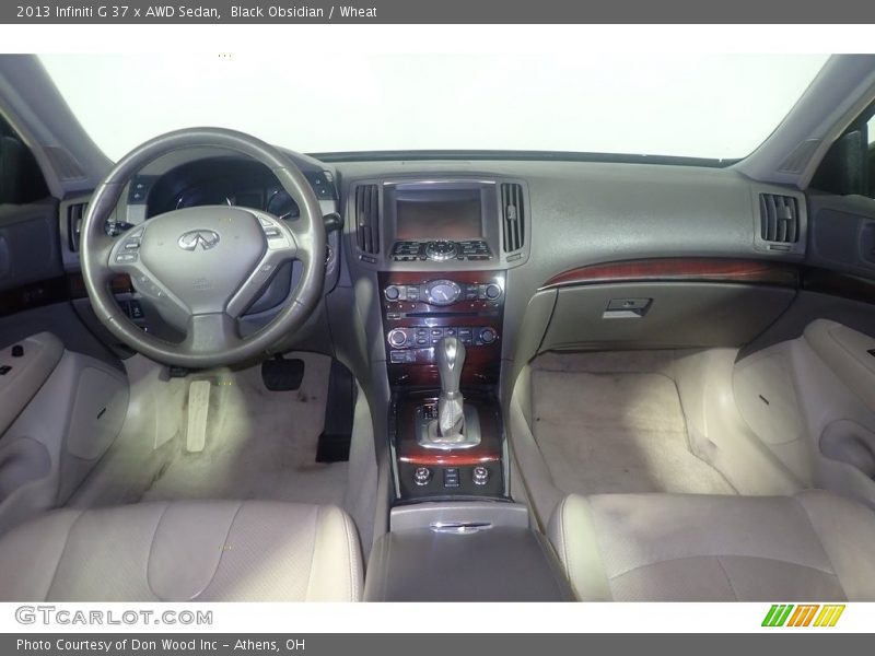 Black Obsidian / Wheat 2013 Infiniti G 37 x AWD Sedan