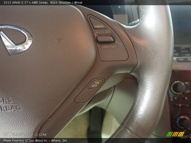 Black Obsidian / Wheat 2013 Infiniti G 37 x AWD Sedan