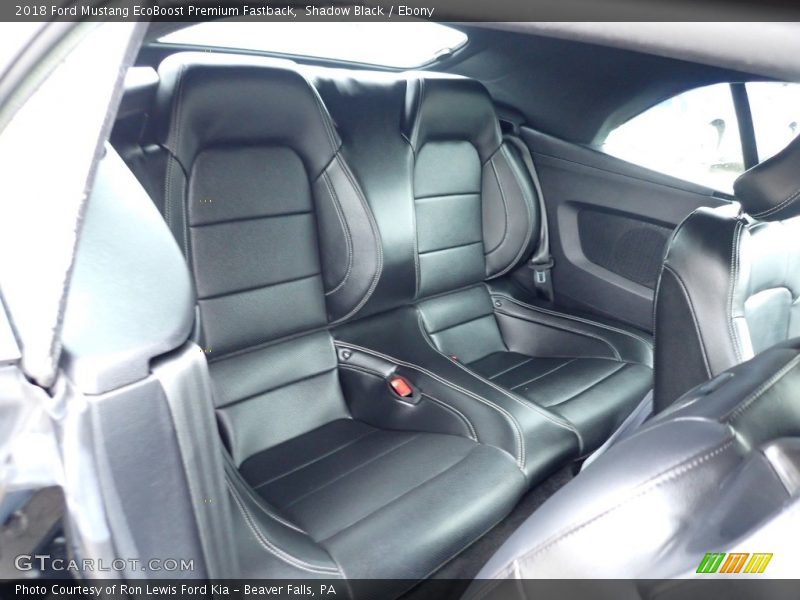 Shadow Black / Ebony 2018 Ford Mustang EcoBoost Premium Fastback
