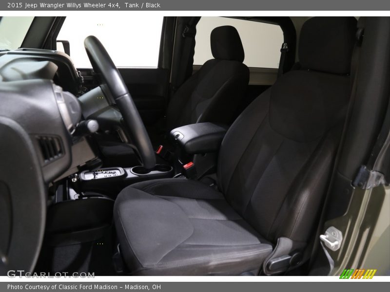 Tank / Black 2015 Jeep Wrangler Willys Wheeler 4x4