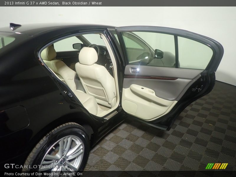 Black Obsidian / Wheat 2013 Infiniti G 37 x AWD Sedan