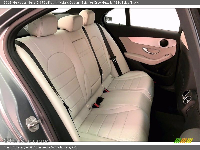 Selenite Grey Metallic / Silk Beige/Black 2018 Mercedes-Benz C 350e Plug-in Hybrid Sedan
