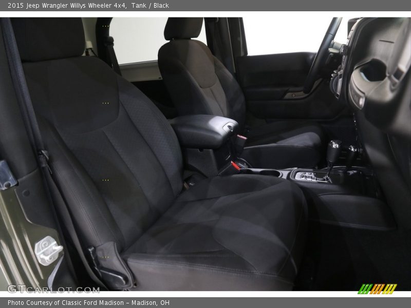 Tank / Black 2015 Jeep Wrangler Willys Wheeler 4x4