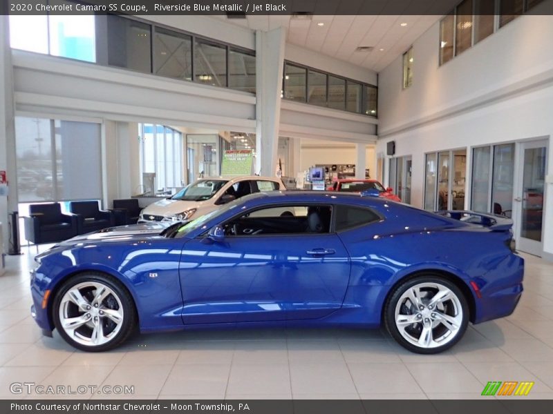  2020 Camaro SS Coupe Riverside Blue Metallic
