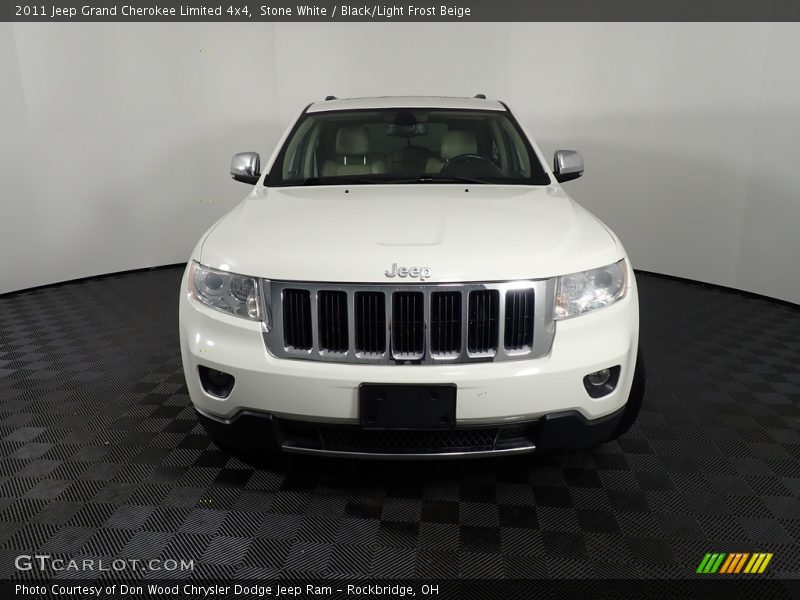 Stone White / Black/Light Frost Beige 2011 Jeep Grand Cherokee Limited 4x4