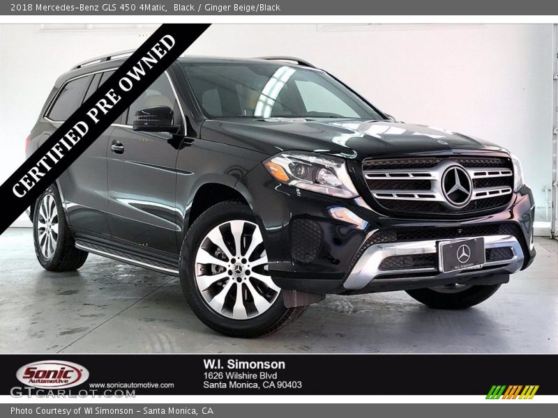 Dealer Info of 2018 GLS 450 4Matic