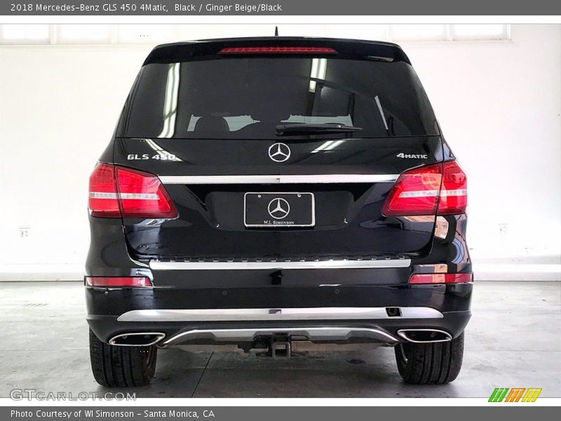 Black / Ginger Beige/Black 2018 Mercedes-Benz GLS 450 4Matic
