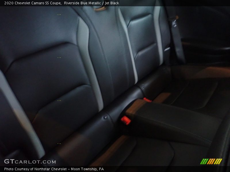 Riverside Blue Metallic / Jet Black 2020 Chevrolet Camaro SS Coupe