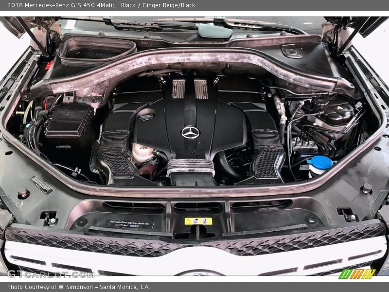  2018 GLS 450 4Matic Engine - 3.0 Liter biturbo DOHC 24-Valve VVT V6