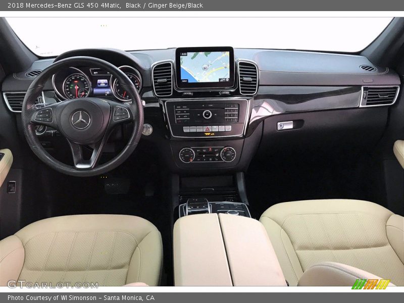 Black / Ginger Beige/Black 2018 Mercedes-Benz GLS 450 4Matic