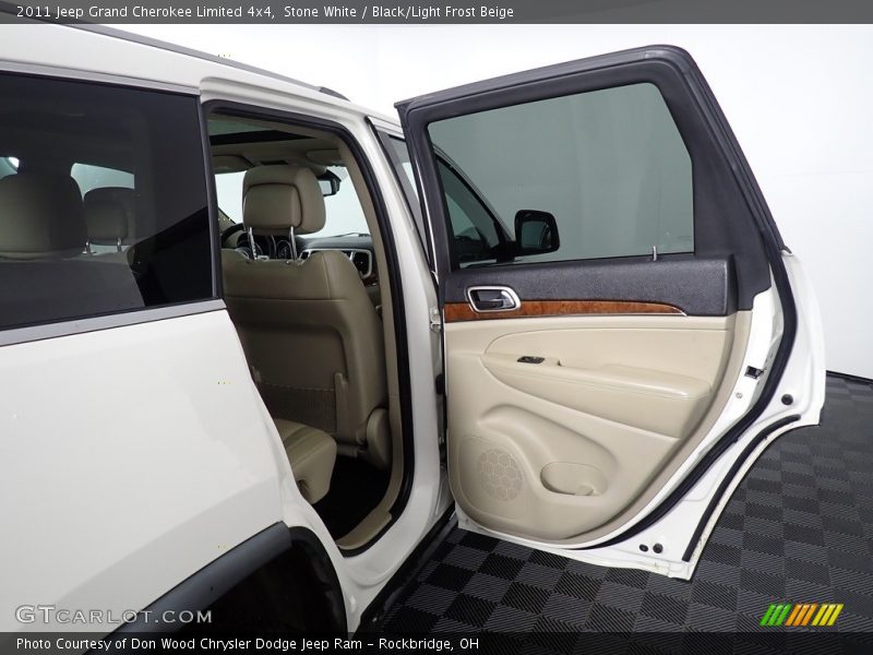 Stone White / Black/Light Frost Beige 2011 Jeep Grand Cherokee Limited 4x4