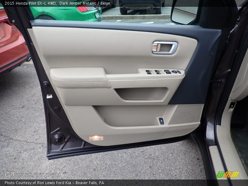 Door Panel of 2015 Pilot EX-L 4WD