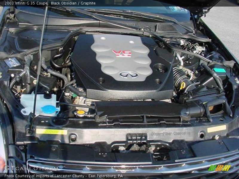 Black Obsidian / Graphite 2003 Infiniti G 35 Coupe