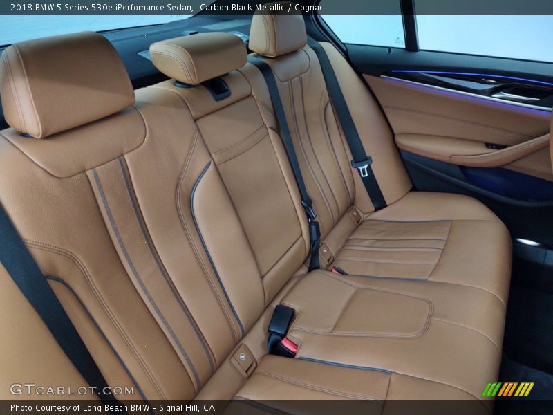 Rear Seat of 2018 5 Series 530e iPerfomance Sedan