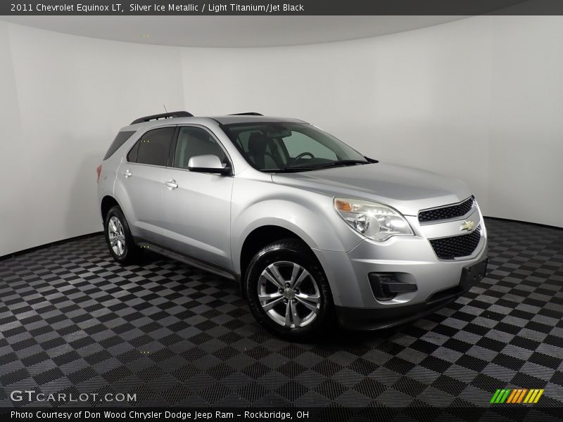 Silver Ice Metallic / Light Titanium/Jet Black 2011 Chevrolet Equinox LT